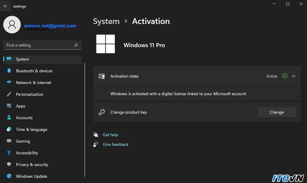 Activation Windows 11